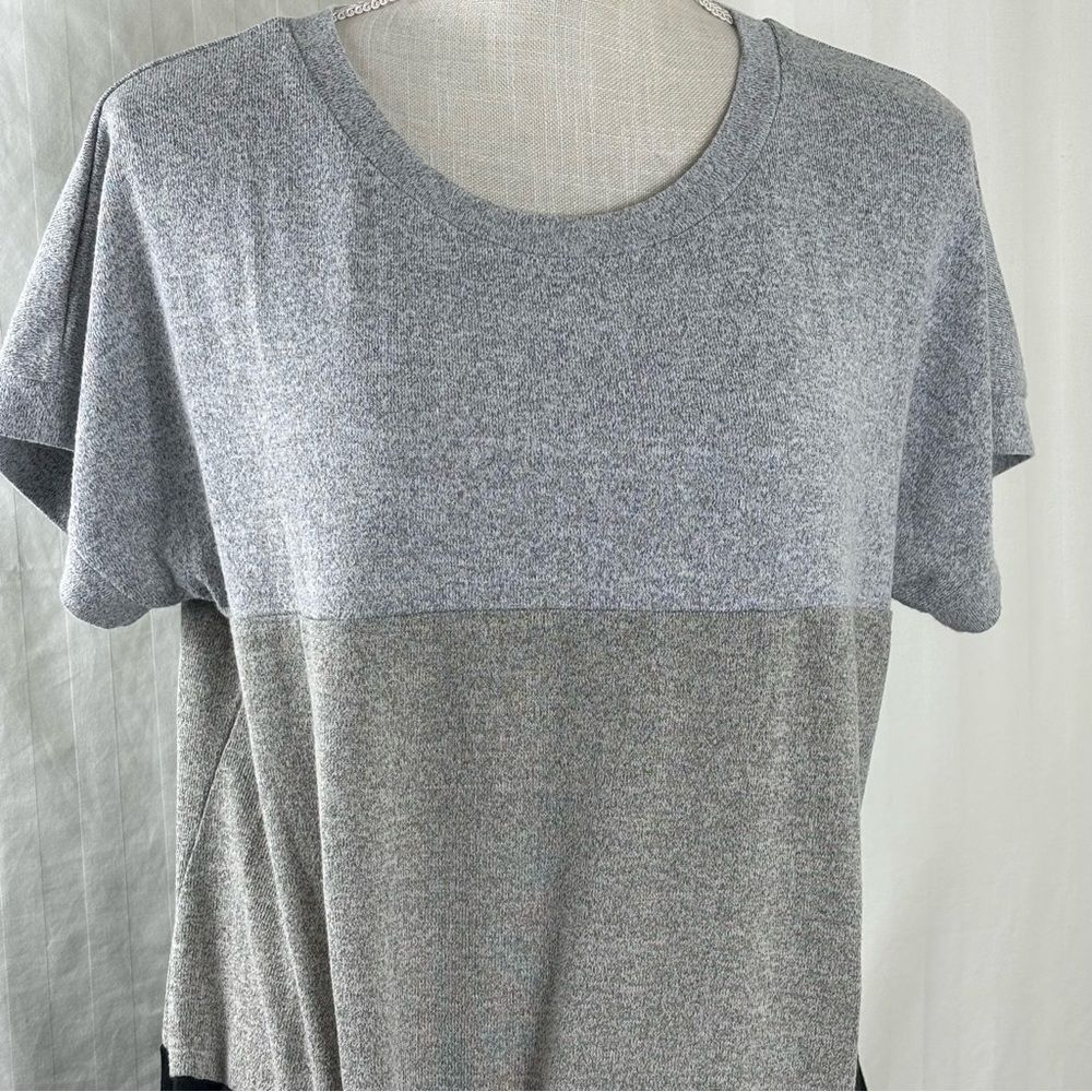 Yidarton Color Block Twist Short Sleeve Top Large - Picture 4 of 10